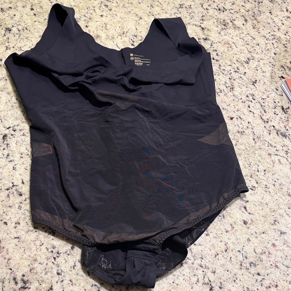 Honeylove Black Shapewear Bodysuit 3x